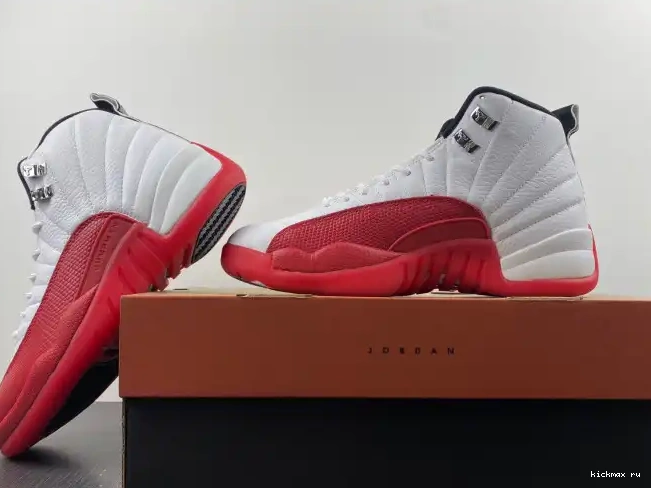 Rep MAX Jordan 12 Retro 130690-110 Air Cherry 0603